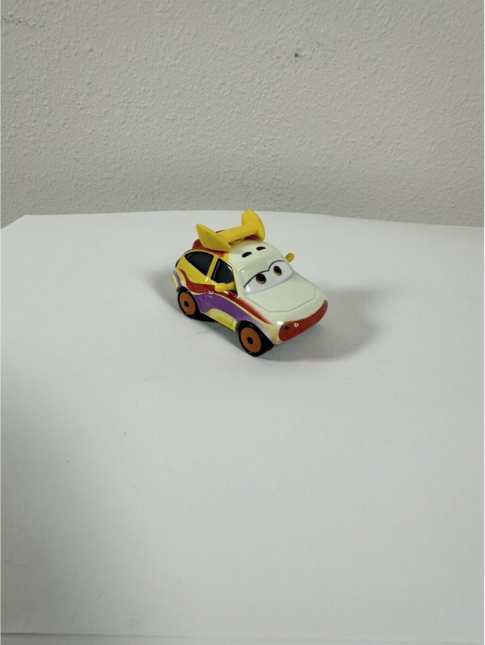 DISNEY PIXAR CARS MINI RACERS CLOWN CAR HATCHBACK ROADETTE MARKER 2023 #13
